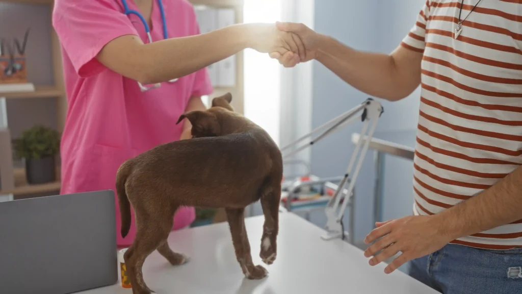 puppy first vet visit checklist